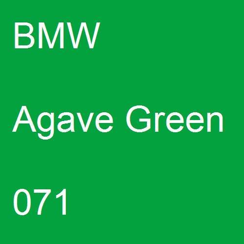 BMW, Agave Green, 071.